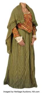 Jessica Lange "Mary MacGregor" costume pieces from Rob Roy. ...