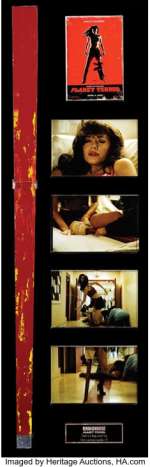 Rose McGowan "Cherry Darling" (3) hero prosthetics including stump, table leg and machine gun appliances from Grindhouse: Pla...