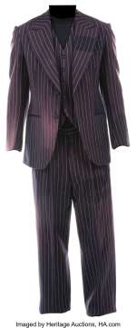 Jack Nicholson "J. J. Jake‘ Gittes" pinstripe suit from Chinatown....