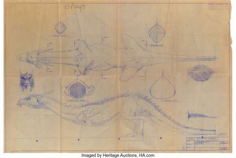 Dragon miniature production blueprint for Dragonslayer....