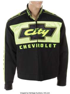 Pit crew racing jacket from Days of Thunder....