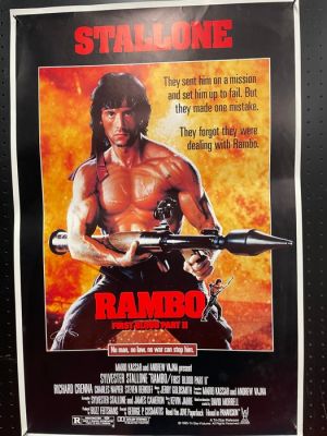 Sylvester Stallone - Rambo II - First Blood - 1980s | Catawiki