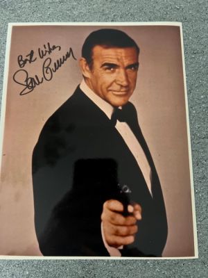 James Bond 007: Never Say Never Again - Sean connery Signed 8x10 | Catawiki