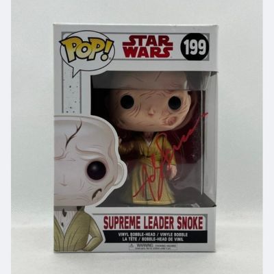 Star Wars Episode VIII: The Last Jedi - Signed by Andy Serkis (Snoke) | Catawiki