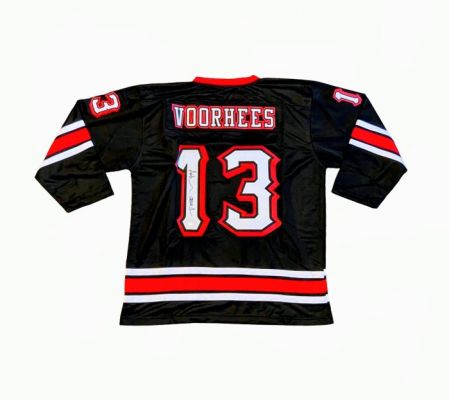 Friday the 13th - Ari Lehman "The 1st Jason Vorhees" Signed Hockey Shirt | Catawiki