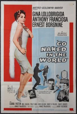 Gina Lollobrigida - Go Naked in the World - Original US one-sheet | Catawiki