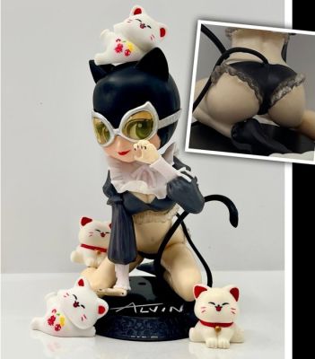 Alvin Silvrants - Sculpture, Very Sexy Curvy Catwoman - 16 cm - Plastic - 2026 | Catawiki