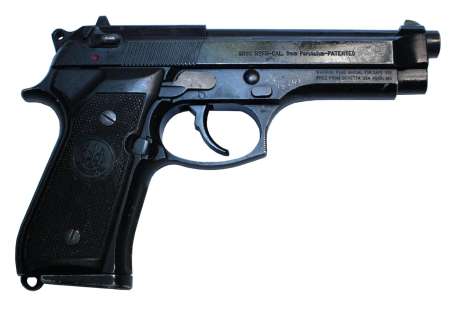 THE SOPRANOS – Paulie Walnuts (Tony Sirico) Beretta 92FS Pistol used to shoot "Big Pussy" | Premiere Props