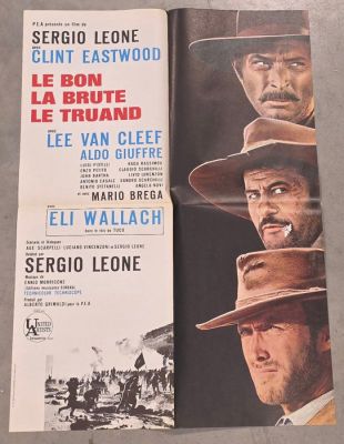 The Good, the Bad and the Ugly - Le Bon La Brute Le Truand - 80x60 cm
