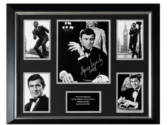 James Bond 007: On Her Majesty’s Secret Service - George Lazenby Signed Framed Display | Catawiki