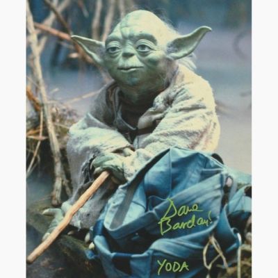 Star Wars - Signed by Dave Barclay (Yoda) | Catawiki