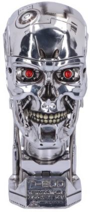 Terminator 2: Judgment Day "T-800". Movie Year 1991. MK1 VERSION Opening head! NEW. - Rare Endoskeleton Bust(21cm tall), T-800 Movie PROP of Cyborg Model 101 (Arnold Schwarzenegger)". - Officially Licensed "STUDIO CANAL S.A.S." hanmade in Polyresin,&hellip; | Catawiki
