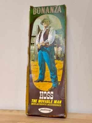 Politoys - Action figure Bonanza Hoss and Little Joe - U.K. | Catawiki