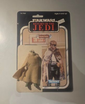 Kenner - Action figure Star Wars Prune Face 1984 Original 77 back Card & Action figure - Excellent condition figure, very rare. | Catawiki