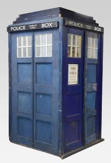Doctor Who - Tardis originally constructed in 1965 at Shepperton Studios as a premiere model for the cast to emerge… | Ewbank’s