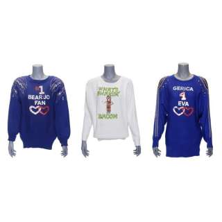 The Goldbergs | Set of Three Beverly Goldberg’s (as played by Wendi McLendon-Covey) Sweaters | Propstore