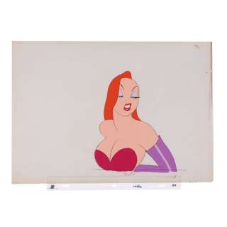 WHO FRAMED ROGER RABBIT (1988) - Lot 1762 - Jessica Rabbit (Kathleen Turner) ‘‘Teeth‘‘ Animation Cel