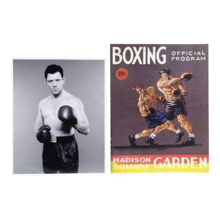 CINDERELLA MAN (2005) - Lot #1191 : Madison Square Garden Boxing Program with Jim Braddock (Russell Crowe) Still