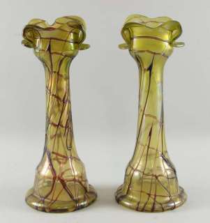 The Golden Compass - Two green glass vases from Mrs. Coulter’s boudoir. Height 16in. | Ewbank’s