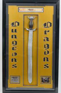 Dungeons and Dragons Film Prop Sword W/COA | GWS Auctions