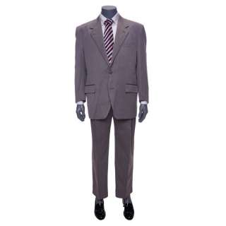 WOLF OF WALL STREET, THE (2013) - Lot #187: Donnie Azoff‘s (Hill) Grey Suit with Pink Striped Tie