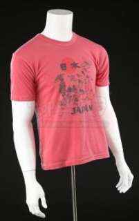 Dexter | S1 E03: POPPING CHERRY - Dexter Morgan’s (Michael C. Hall) Red Japan T-Shirt | Propstore