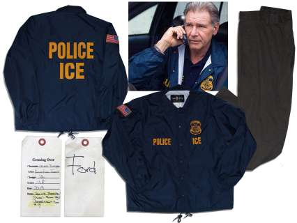 Harrison Ford Screen-Worn Jacket & Pants From 2009 Drama ’’Crossing Over’’ | Nate Sanders