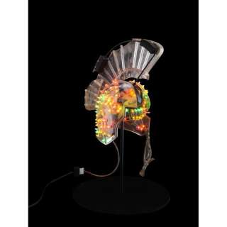 THE RUNNING MAN (1987) - Lot 284 - 284. Planet Hollywood Collection: Dynamo‘s (Erland van Lidth) Light-Up Trojan Helmet Components