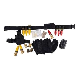 END OF DAYS (1999) - Lot 654 - 654. Jericho Cane‘s (Arnold Schwarzenegger) Hand Wrap, Earpiece, Sling Mount, Holsters, Belt, and M40 Grenades with Stunt Gloves