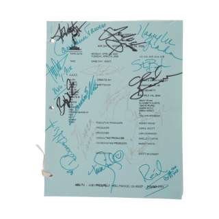GENERAL HOSPITAL (1963) - Lot #728 : Planet Hollywood Collection: Cast-Autographed Script
