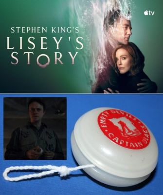 Lisey‘s Story TV screen used prop w/ COA Stephen King horror Captain Black YO YO