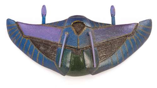 Lot 831 - STARGATE FORCED-PERSPECTIVE MINIATURE DEATH GLIDER