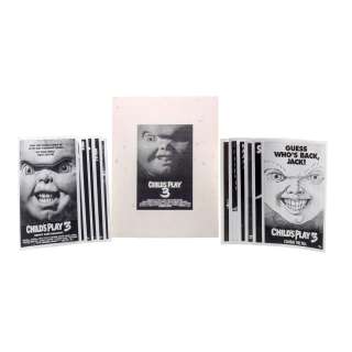Child’s Play 3 (1991) Production Made Concept Art Poster Set | VIP Fan Auctions