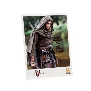 Lot #237 – Vikings (2013-2020) Floki Gustaf Skarsgard Autographed Photo Ss 3