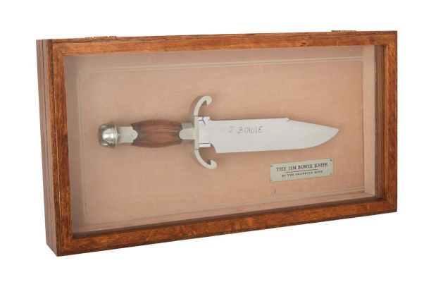 James Arness | Lot #254 - Franklin Mint "The Jim Bowie Knife" Replica | Julien’s