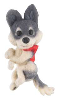 An "Alien Xmas" Dog Stop-Motion Puppet. | Van Eaton Galleries