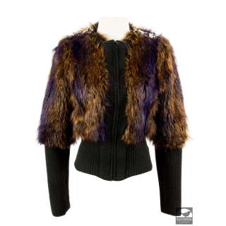 Annie (2014) | Custom-made Miss Hannigan Faux Fur Jacket from Annie | Blacksparrow