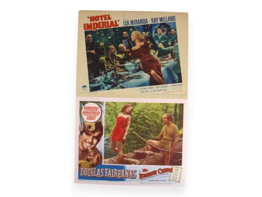 Lot 245 - (40) Lobby Cards, 1930-60’s, Marlon Brando & More | Weiss Auctions