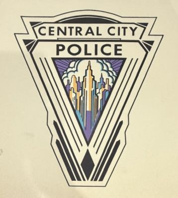 Lot 118 - Central City Police large prop decal | Piece of the Past