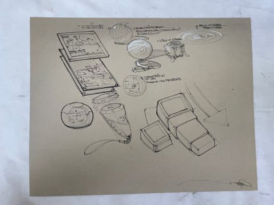 Minority Report Tom Cruise Original Concept Art Signed by Jeff Julian | Los Angeles Estate Auction
