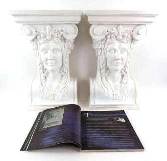 Titanic (1997) Pair of prop plaster caryatid’s from the walls of the first-class Dining Saloon.… | Ewbank’s