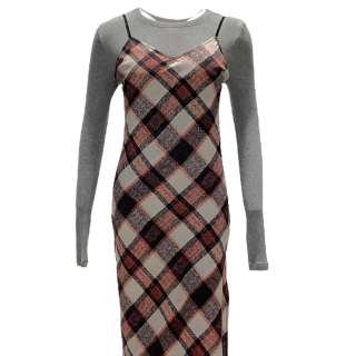 Landscape with Invisible Hand Chloe Marsh’s Kylie Rogers Spaghetti Strap Dress & Long Sleeve Shirt | VIP Fan Auctions