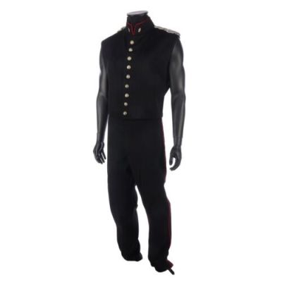 Les Miserables (2012) | Lot 242 : Javert’s (Russell Crowe) ’Stars’ Waistcoat, Trousers and Necktie | Propstore
