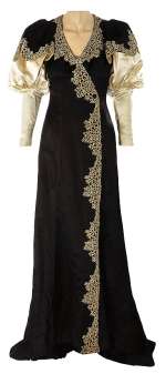 Mae West "Ruby Carter" black and ivory period dress for Belle of the Nineties. | Profiles in History