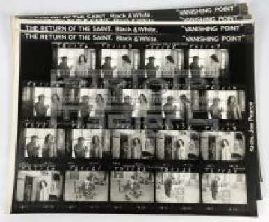 RETURN OF THE SAINT - Production Contact Sheets (E4)