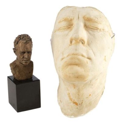 THE EXORCIST (1973) - Lot #660 : Dick Smith Collection: Father Lankester Merrin (Max von Sydow) Bust with von Sydow Lifecast