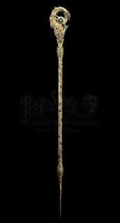 Power Rangers | Rita Repulsa’s Light-Up Prologue Gold Staff | Propstore