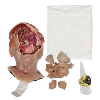 Maxxxine Ernest Miller (Simon Prast) Screen Used Ring, Bag & Smashed Prop Head | VIP Fan Auctions