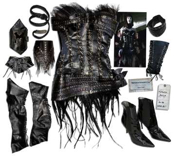 Milla Jovovich ’’Zoolander’’ Costume -- Elaborate Ensemble With Dolce & Gabbana Shoes | Nate Sanders