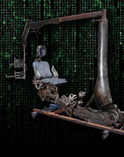 Lot 970 - Nebuchadnezzar "plug-in" chair created for The Matrix.